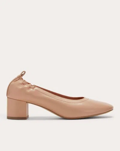 Everlane Women's The Day Heel In Blush Tan In Multi