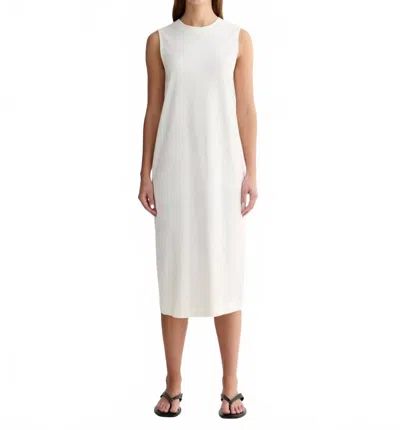 Everlane Women's The Organic Cotton Weekend Tank Dress In Canvas In White