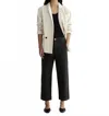 Everlane Women's The Organic Straight Leg Pant In Black In Blue