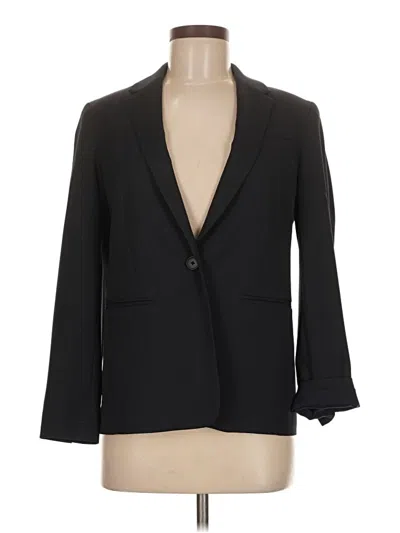 Pre-owned Everlane Wool Blazer Jacket In Black