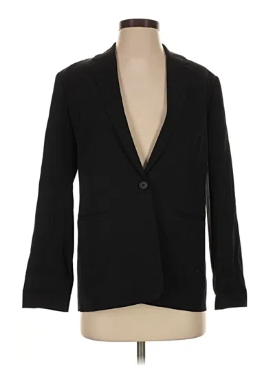 Pre-owned Everlane Wool Blazer Jacket In Black