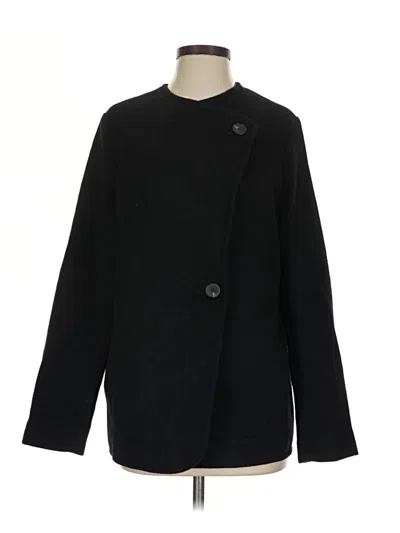 Pre-owned Everlane Wool Blazer Jacket In Black