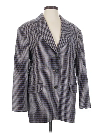 Everlane Wool Blazer Jacket In Gray
