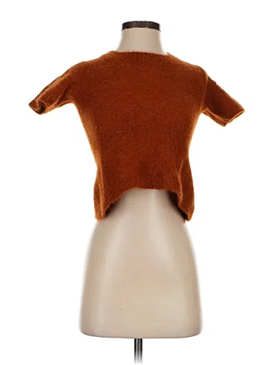 Pre-owned Everlane Wool Cardigan Sweater In Brown