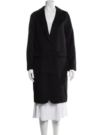 Pre-owned Everlane Wool Coat In Black