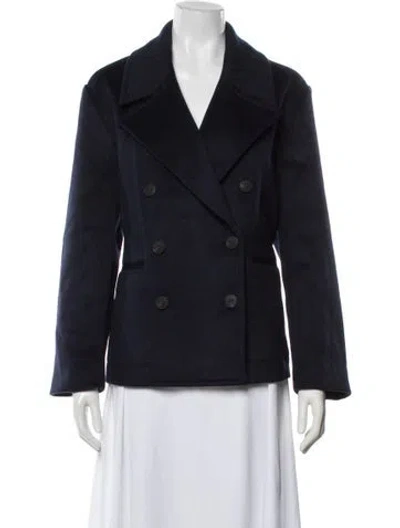 Pre-owned Everlane Wool Jacket W/ Tags In Blue