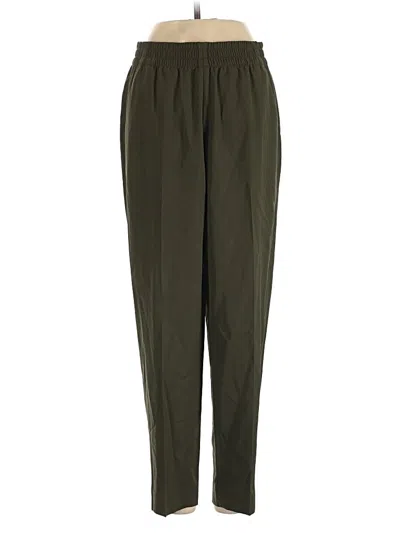 Pre-owned Everlane Wool Pants In Green