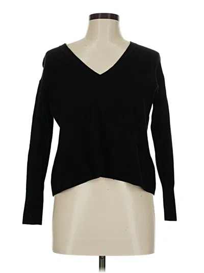 Pre-owned Everlane Wool Pullover Sweater In Black