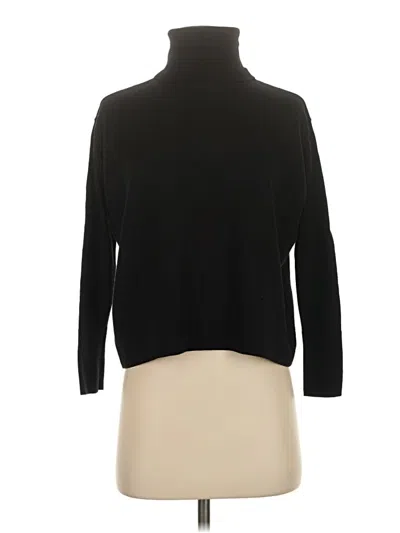 Pre-owned Everlane Wool Pullover Sweater In Black