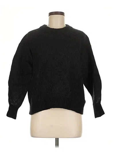 Pre-owned Everlane Wool Pullover Sweater In Black