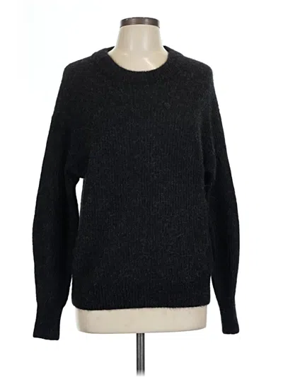 Pre-owned Everlane Wool Pullover Sweater In Black