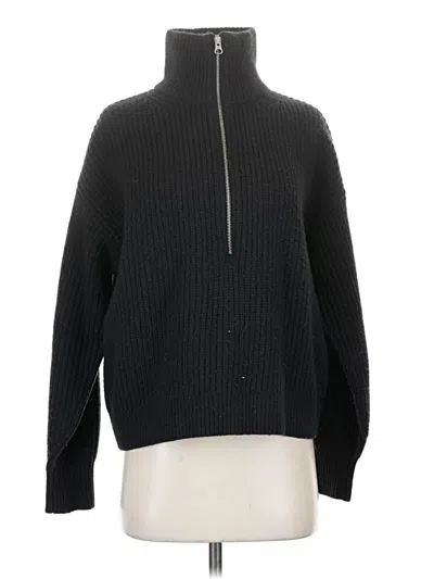 Pre-owned Everlane Wool Pullover Sweater In Black