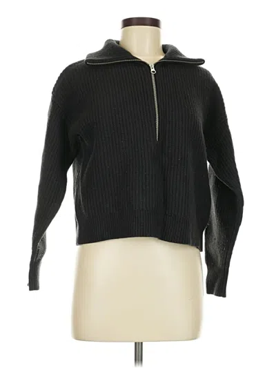 Pre-owned Everlane Wool Pullover Sweater In Black