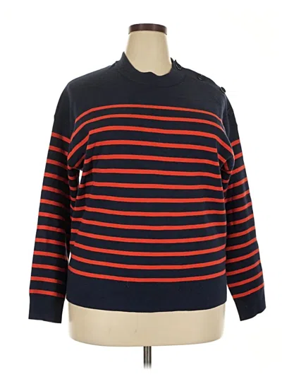 Pre-owned Everlane Wool Pullover Sweater In Blue