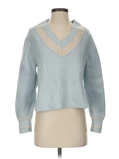 Pre-owned Everlane Wool Pullover Sweater In Blue
