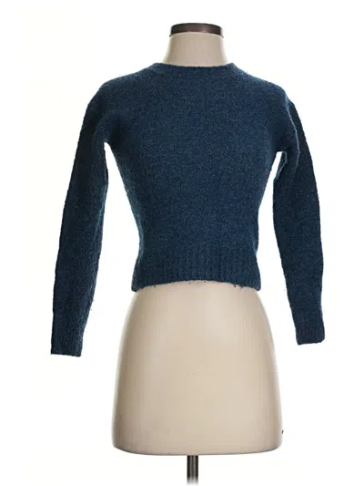 Pre-owned Everlane Wool Pullover Sweater In Blue