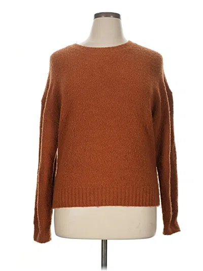 Pre-owned Everlane Wool Pullover Sweater In Brown