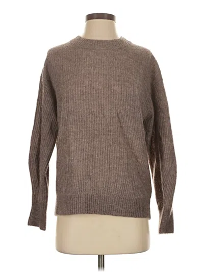 Pre-owned Everlane Wool Pullover Sweater In Brown