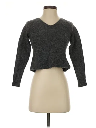 Pre-owned Everlane Wool Pullover Sweater In Gray