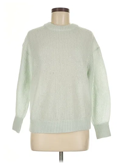 Pre-owned Everlane Wool Pullover Sweater In Green