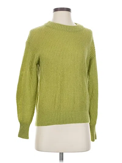 Pre-owned Everlane Wool Pullover Sweater In Green