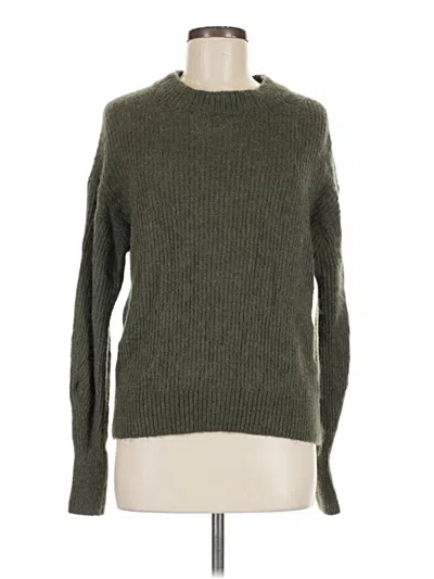 Pre-owned Everlane Wool Pullover Sweater In Green