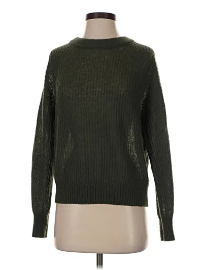 Pre-owned Everlane Wool Pullover Sweater In Green