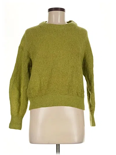 Pre-owned Everlane Wool Pullover Sweater In Green