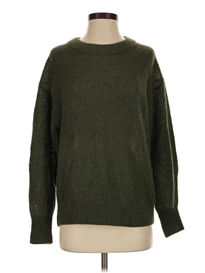 Pre-owned Everlane Wool Pullover Sweater In Green