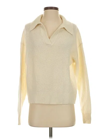 Pre-owned Everlane Wool Pullover Sweater In Ivory