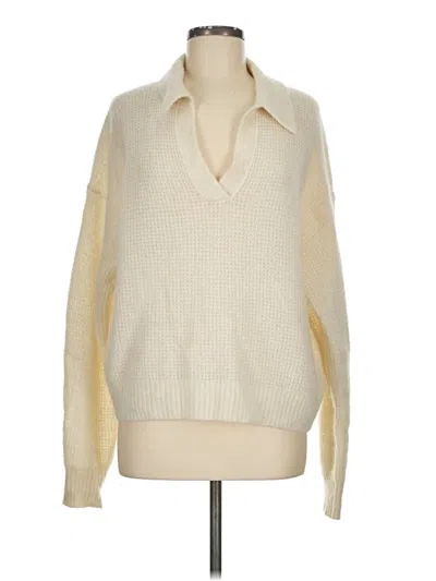 Pre-owned Everlane Wool Pullover Sweater In Ivory