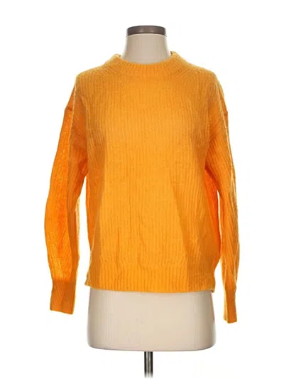 Pre-owned Everlane Wool Pullover Sweater In Orange