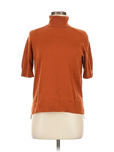 Pre-owned Everlane Wool Pullover Sweater In Orange