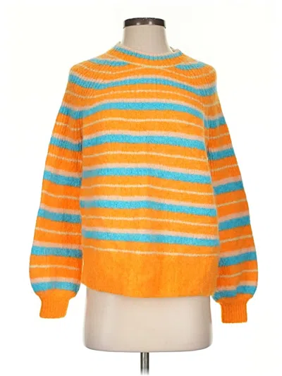 Pre-owned Everlane Wool Pullover Sweater In Orange