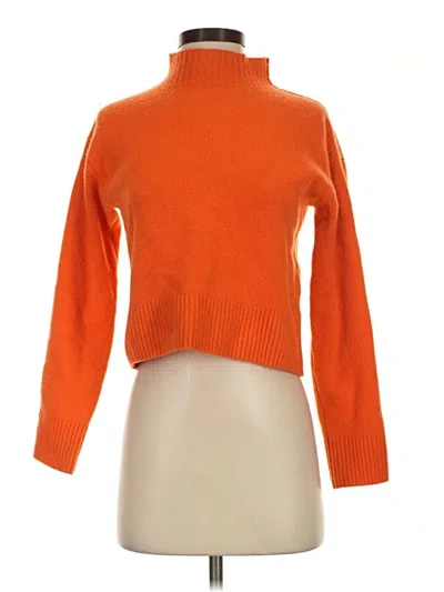 Pre-owned Everlane Wool Pullover Sweater In Orange
