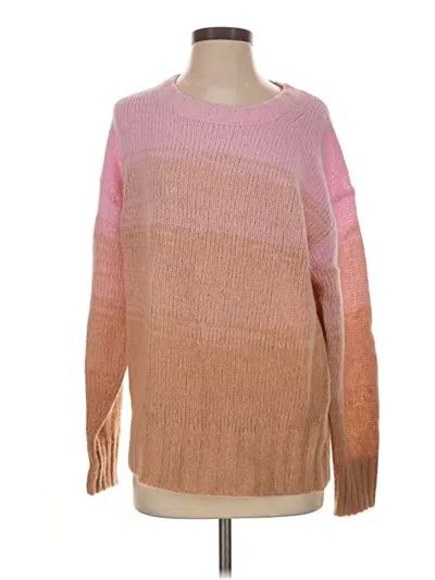Pre-owned Everlane Wool Pullover Sweater In Pink