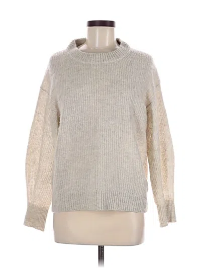 Pre-owned Everlane Wool Pullover Sweater In Silver