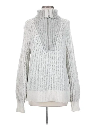 Pre-owned Everlane Wool Pullover Sweater In Silver