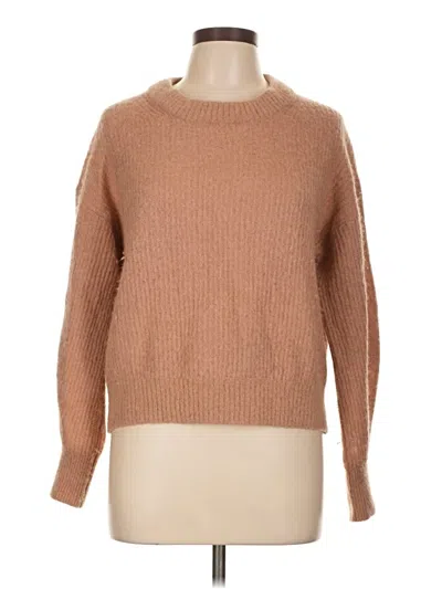 Pre-owned Everlane Wool Pullover Sweater In Tan