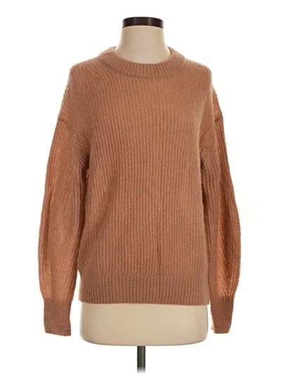 Pre-owned Everlane Wool Pullover Sweater In Tan