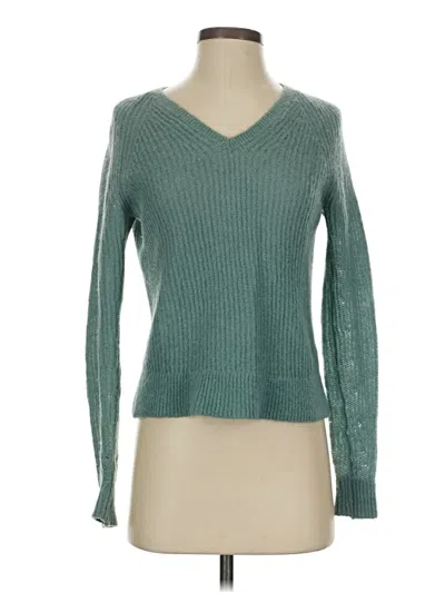 Pre-owned Everlane Wool Pullover Sweater In Teal