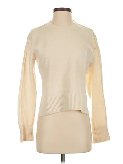 Pre-owned Everlane Wool Pullover Sweater In White