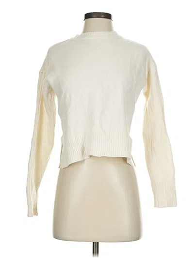 Pre-owned Everlane Wool Pullover Sweater In White
