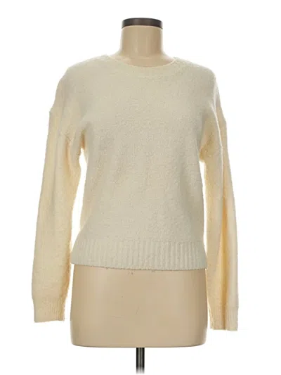 Pre-owned Everlane Wool Pullover Sweater In White