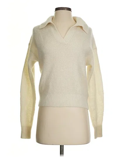 Pre-owned Everlane Wool Pullover Sweater In White