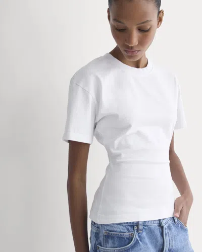 Everlane X Elena Bonvicini 73 Tshirt In Whitecap