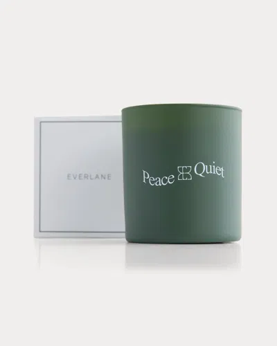 Everlane X Peace & Quiet Candle In Pine In Green