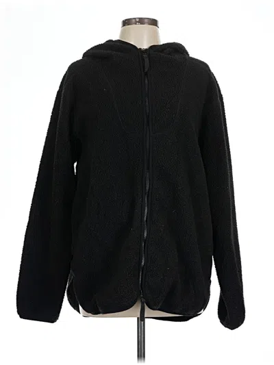 Pre-owned Everlane Zip Up Hoodie In Black