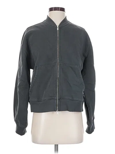 Pre-owned Everlane Zip Up Hoodie In Gray