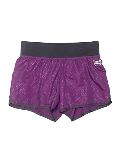 Pre-owned Everlast Athletic Shorts In Purple
